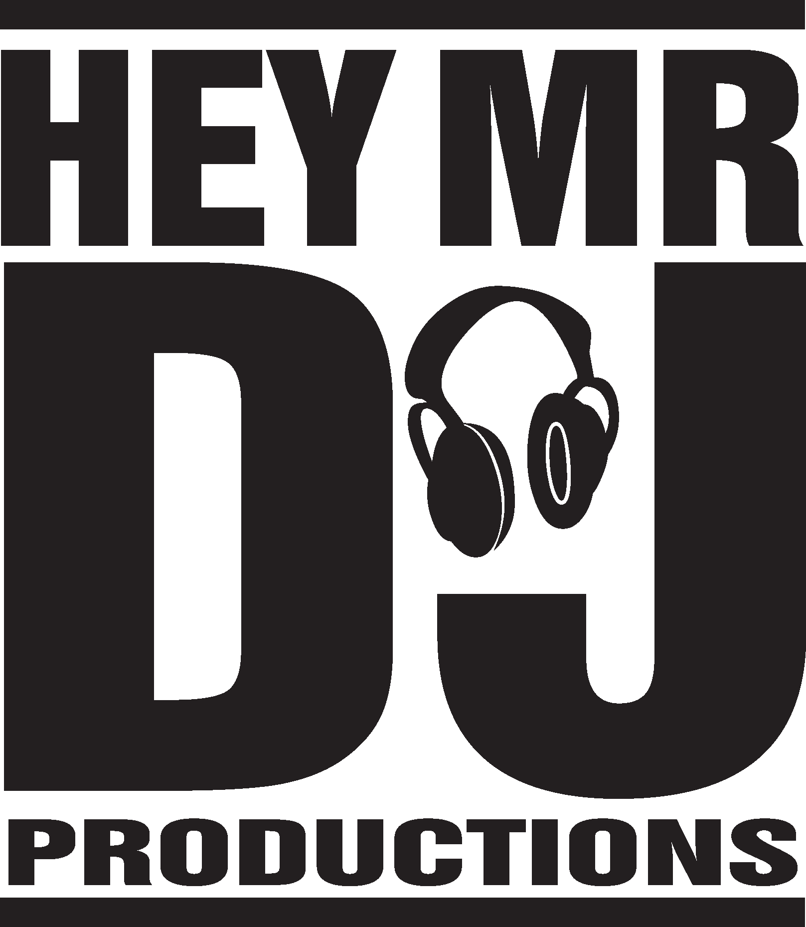 Hey Mr. DJ Logo Vector Logo